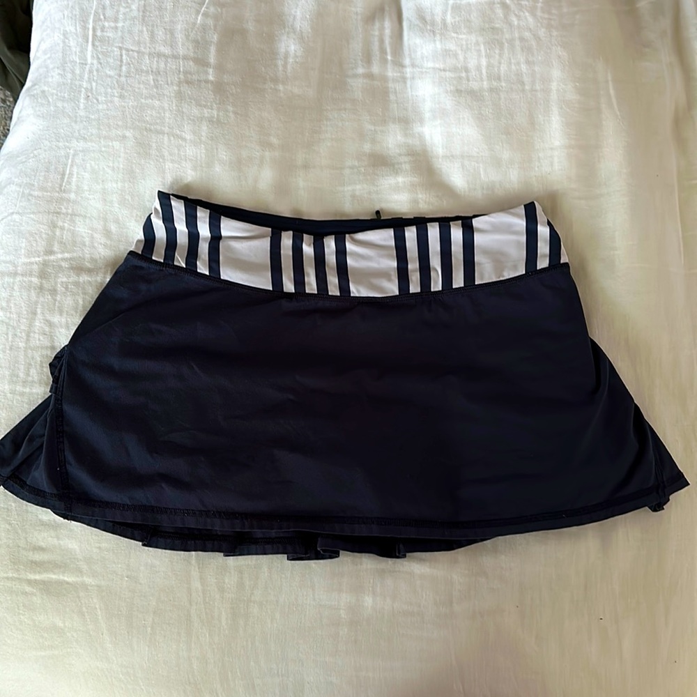 Navy Size 6 Lululemon Tennis Skirt